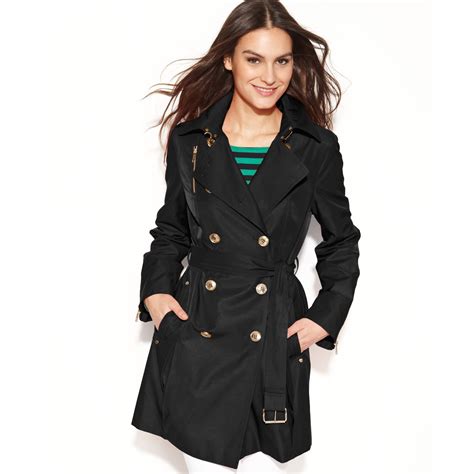 michael kors trench raincoat.